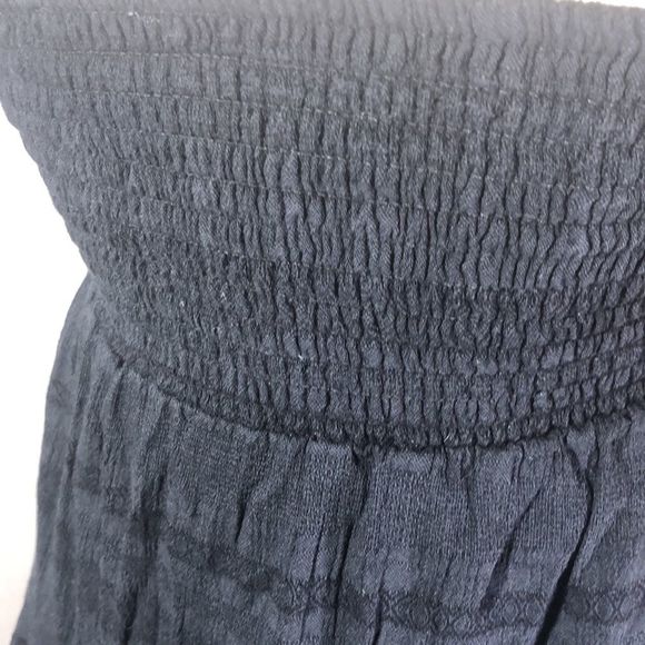 American Eagle Women’s Black halter Neck mini dress size Sm./ Smocked bodice/ - Picture 7 of 12